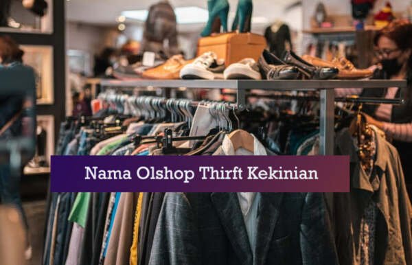 nama olshop thirft keren