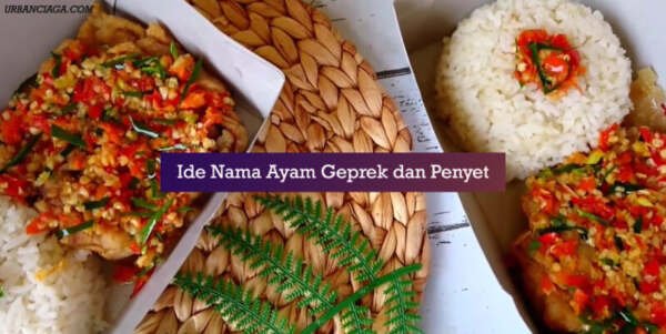 referensi ide nama ayam geprek menarik