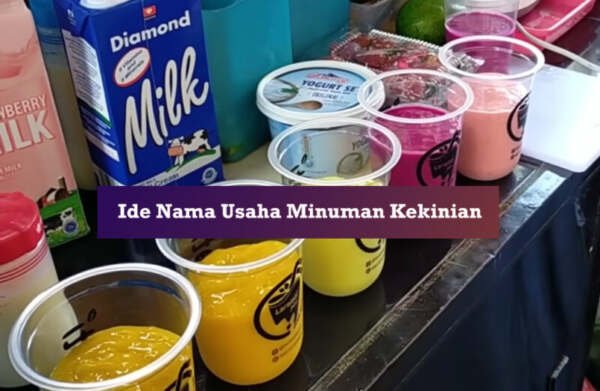 √1001 Ide Nama Usaha Minuman Aesthetic Kekinian Dan Belum Terpakai 6755