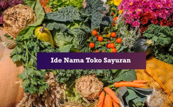 ide nama toko sayuran