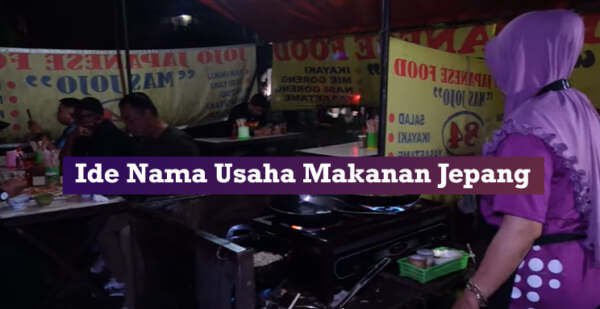 ide nama usaha makanan jepang