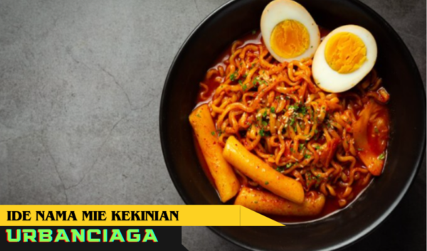 ide nama mie kekinian