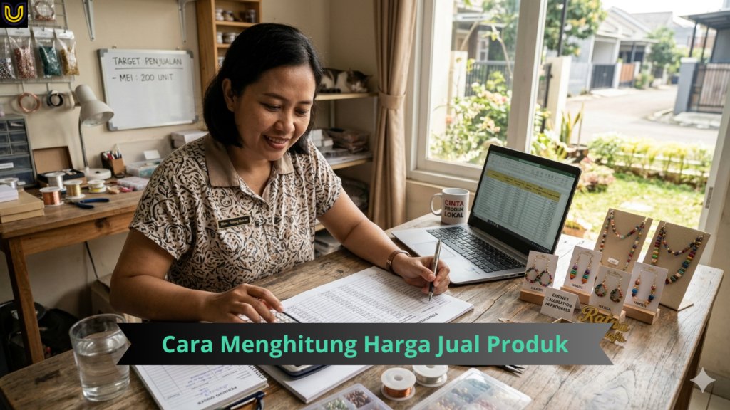 cara menghitung harga jual produk