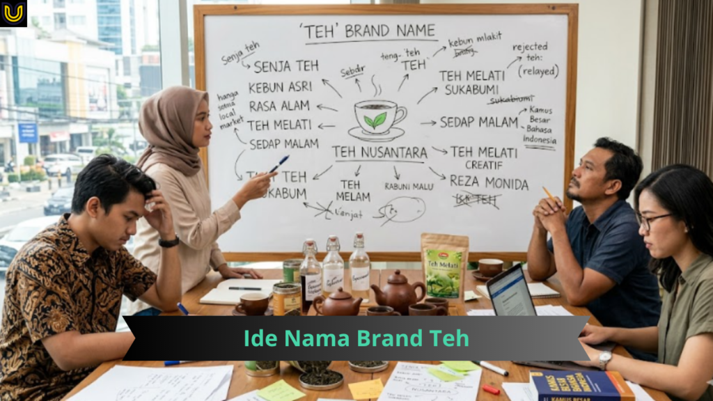 ide nama brand teh