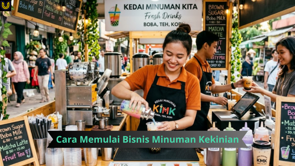 cara memulai bisnis minuman kekinian