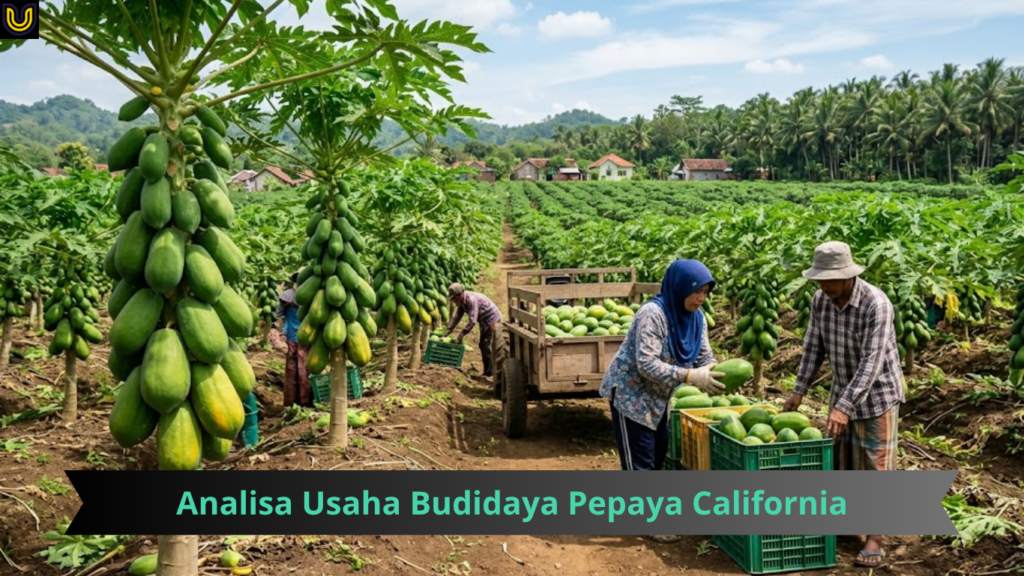 analisa usaha budidaya pepaya California