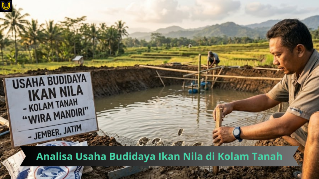 analisa usaha budidaya ikan nila di kolam tanah
