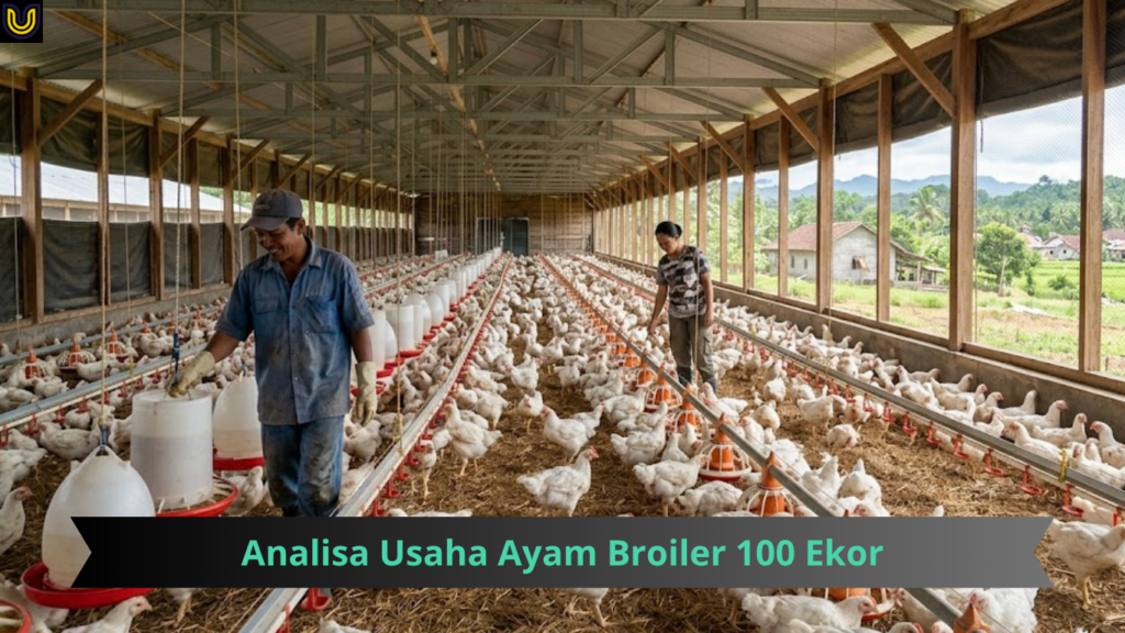 analisa usaha ayam broiler 100 ekor