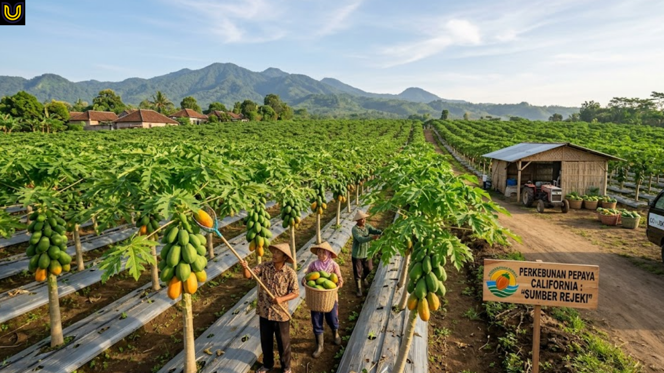 analisa usaha budidaya pepaya California
