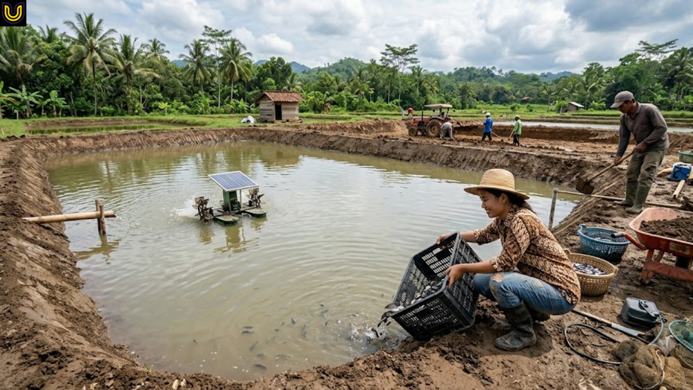 analisa usaha budidaya ikan nila di kolam tanah