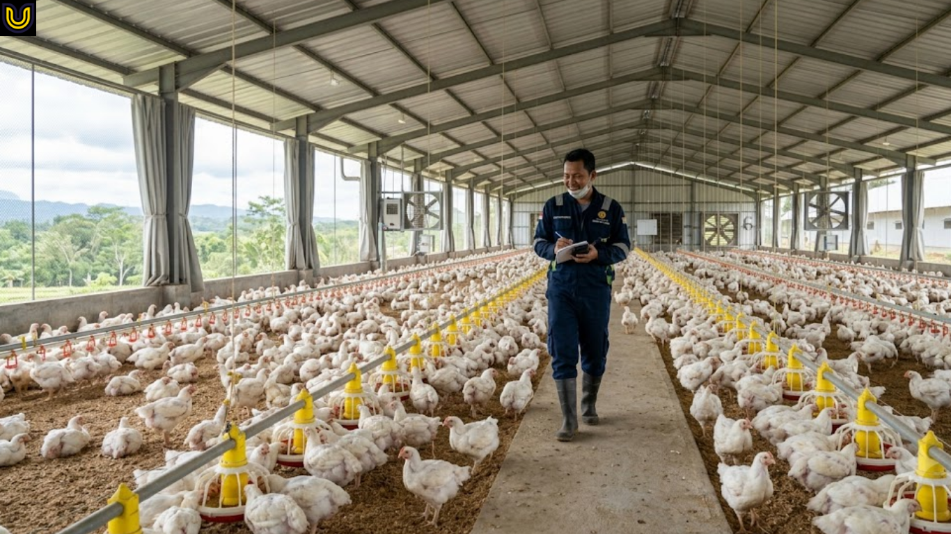 analisa usaha ayam broiler 100 ekor